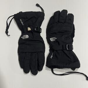 The North Face Hyvent Snow Gloves Black Mens Medium Insulated Waterproof
